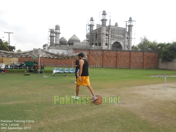 Pakistan Training Camp. National Cricket Academy