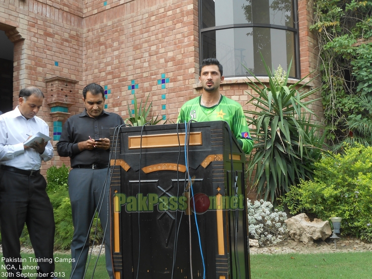 Pakistan Training Camp. National Cricket Academy