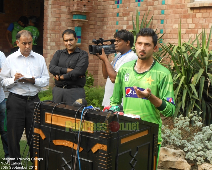 Pakistan Training Camp. National Cricket Academy