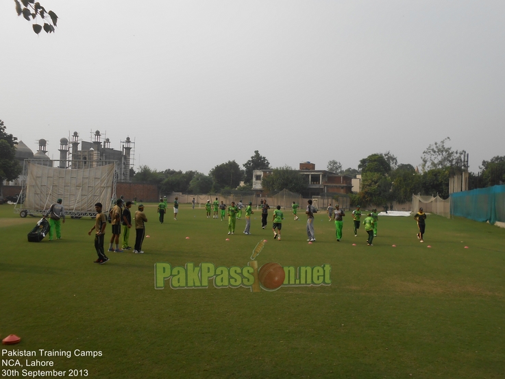 Pakistan Training Camp. National Cricket Academy