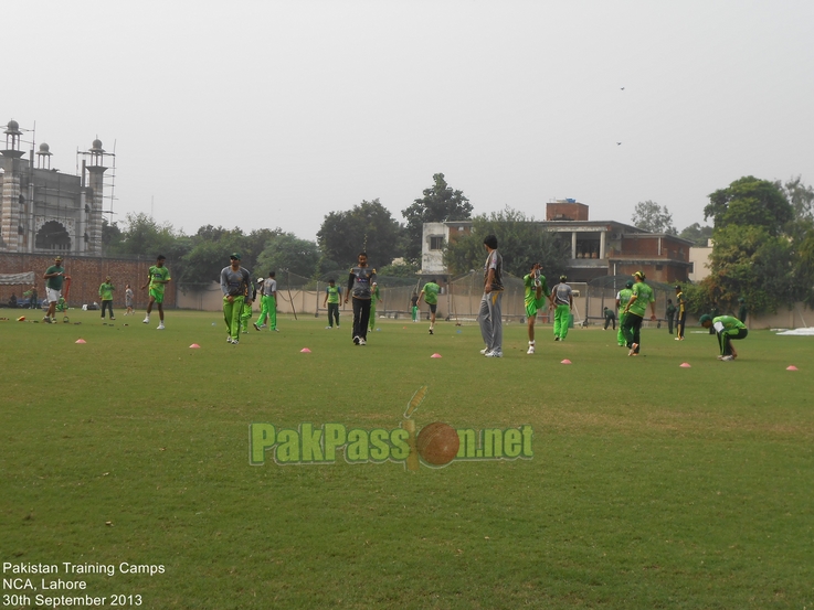 Pakistan Training Camp. National Cricket Academy