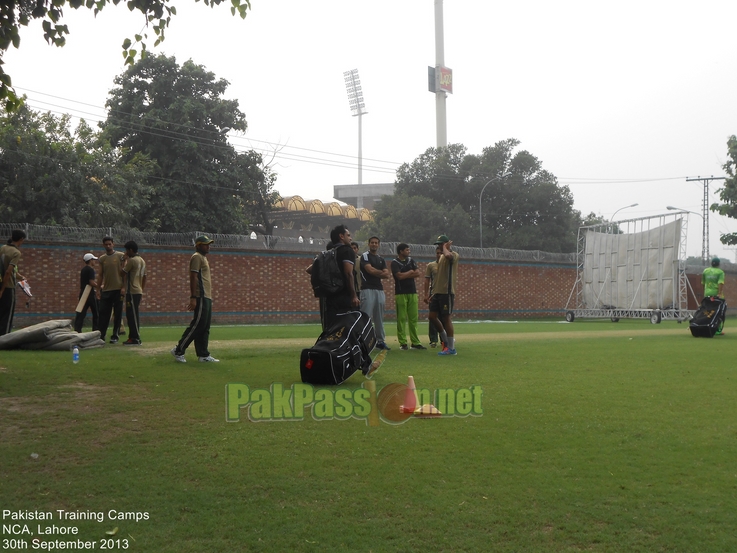 Pakistan Training Camp. National Cricket Academy