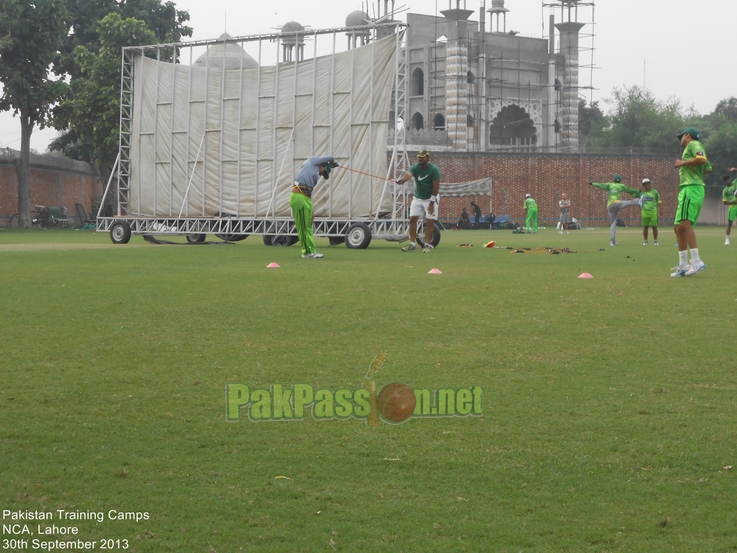 Pakistan Training Camp. National Cricket Academy