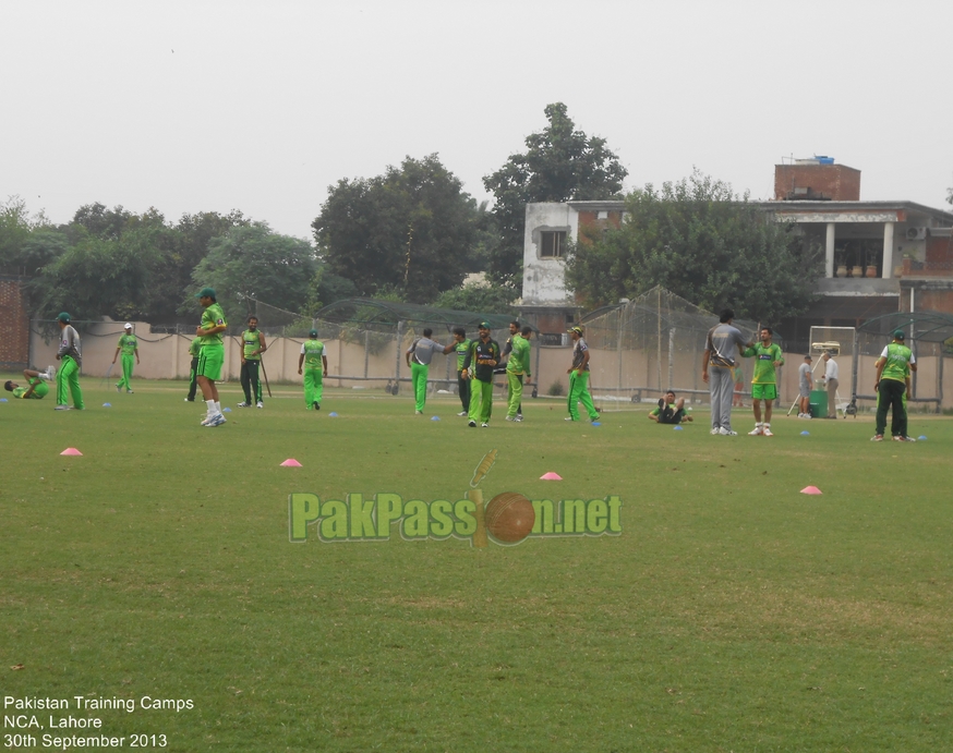 Pakistan Training Camp. National Cricket Academy