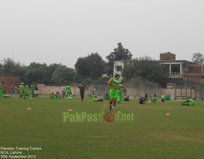 Pakistan Training Camp. National Cricket Academy