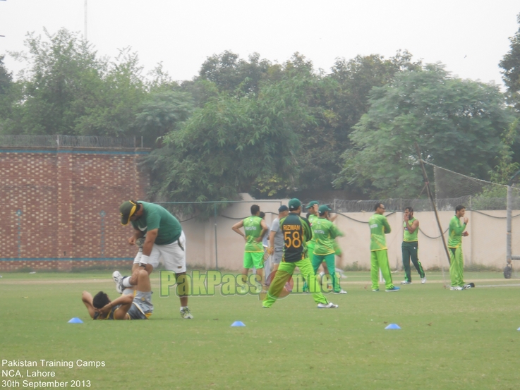 Pakistan Training Camp. National Cricket Academy