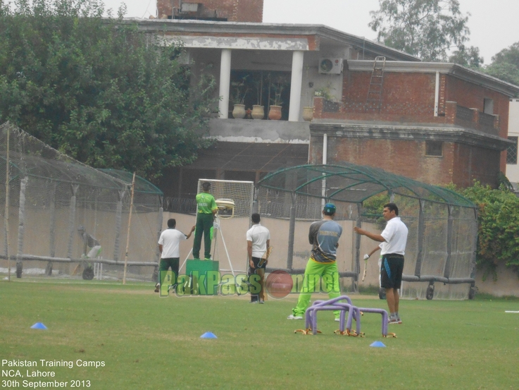 Pakistan Training Camp. National Cricket Academy