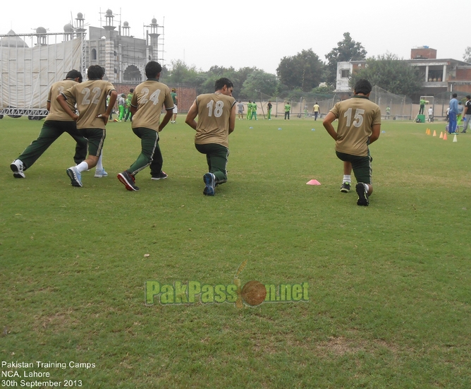 Pakistan Training Camp. National Cricket Academy