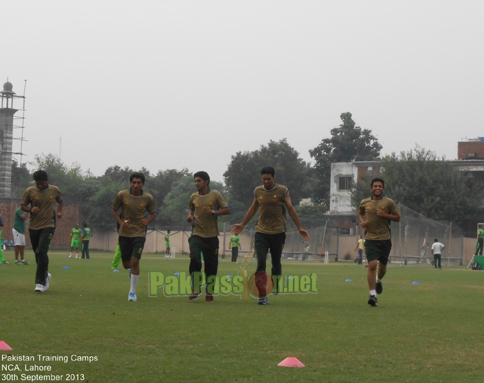 Pakistan Training Camp. National Cricket Academy