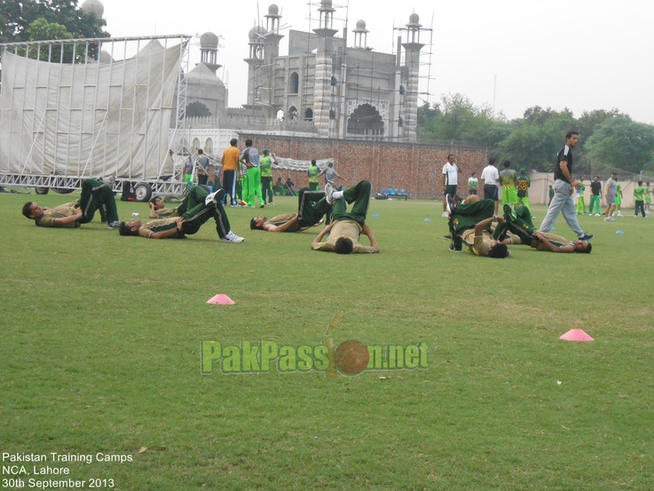 Pakistan Training Camp. National Cricket Academy