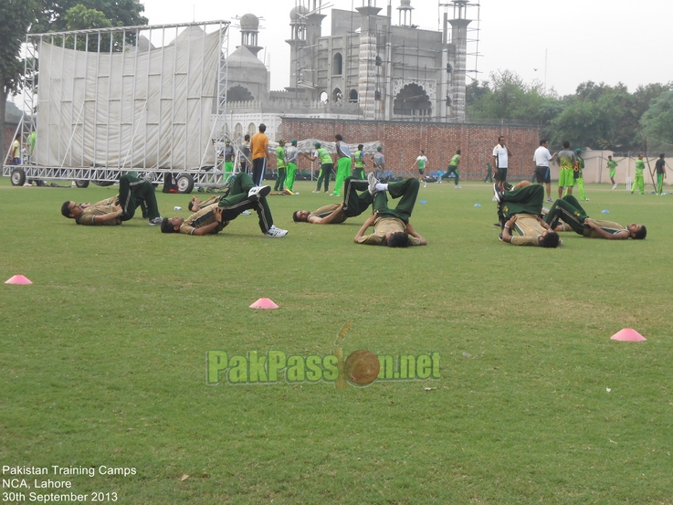 Pakistan Training Camp. National Cricket Academy