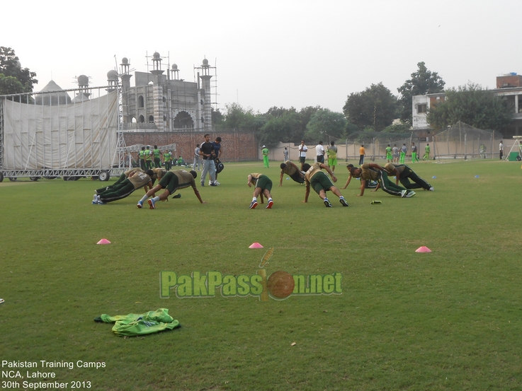 Pakistan Training Camp. National Cricket Academy