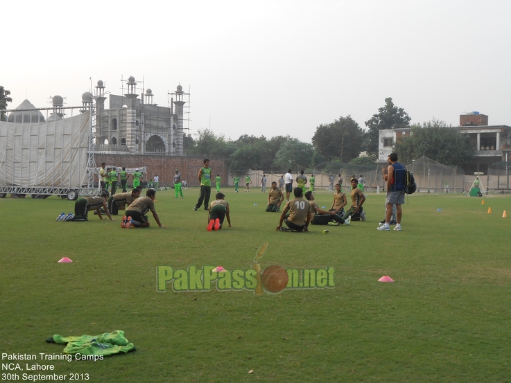 Pakistan Training Camp. National Cricket Academy