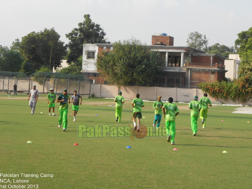 Pakistan Training Camp, NCA, Lahore