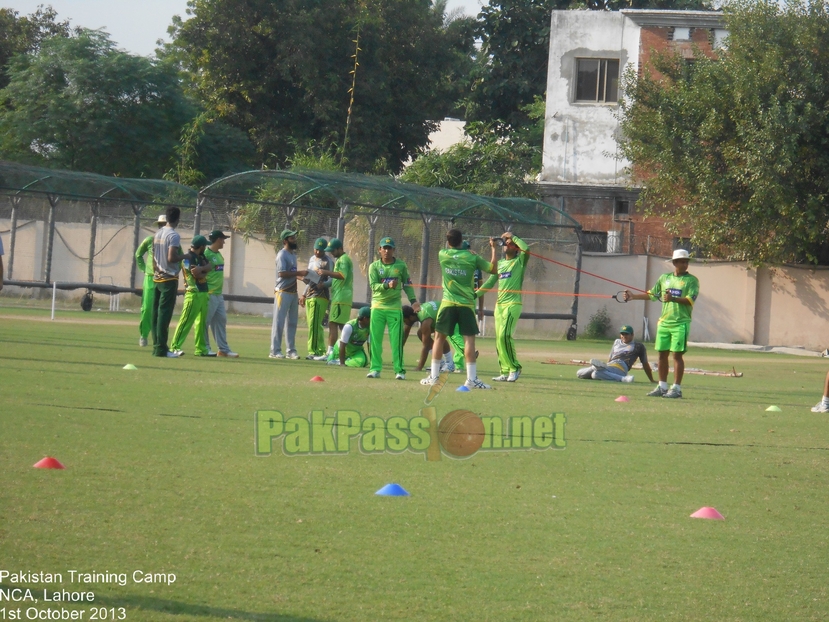 Pakistan Training Camp, NCA, Lahore