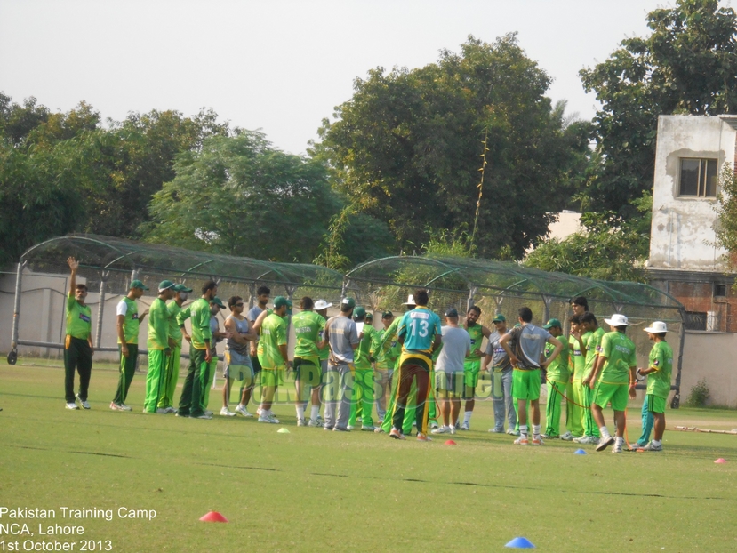 Pakistan Training Camp, NCA, Lahore