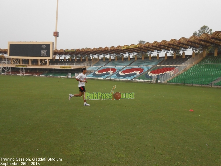 Pakistan Training Session, Gaddafi Stadium