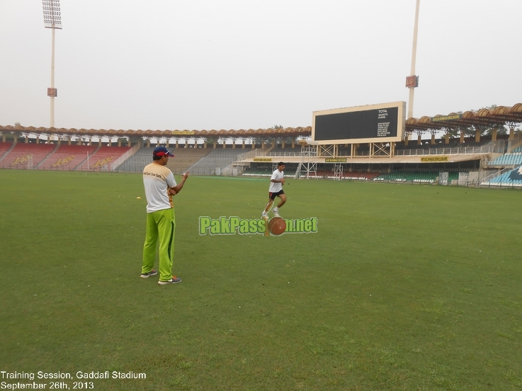 Pakistan Training Session, Gaddafi Stadium