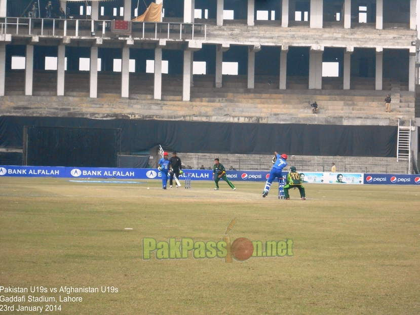 Pakistan U19s vs Afghanistan U19s, Gaddafi Stadium, Lahore