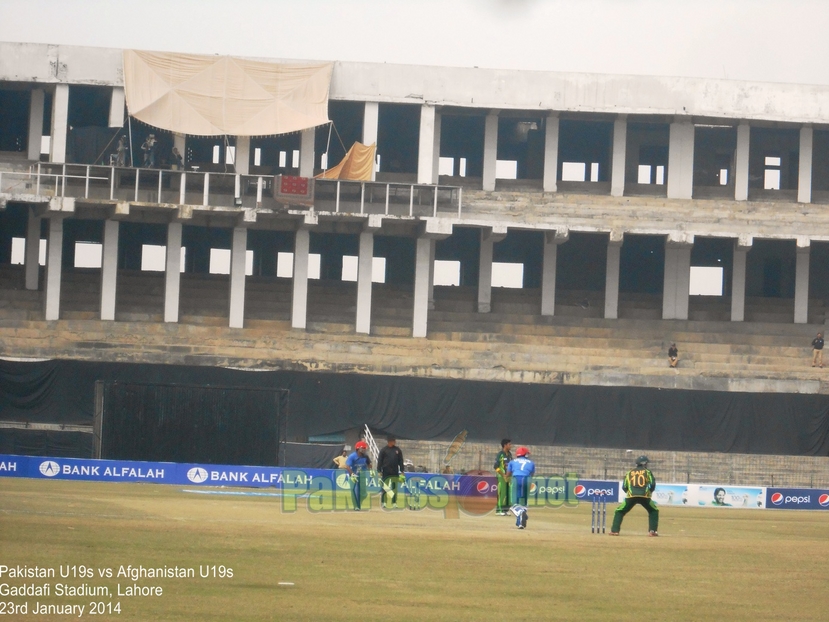 Pakistan U19s vs Afghanistan U19s, Gaddafi Stadium, Lahore