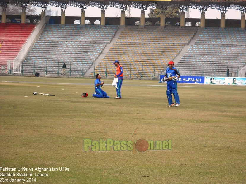 Pakistan U19s vs Afghanistan U19s, Gaddafi Stadium, Lahore