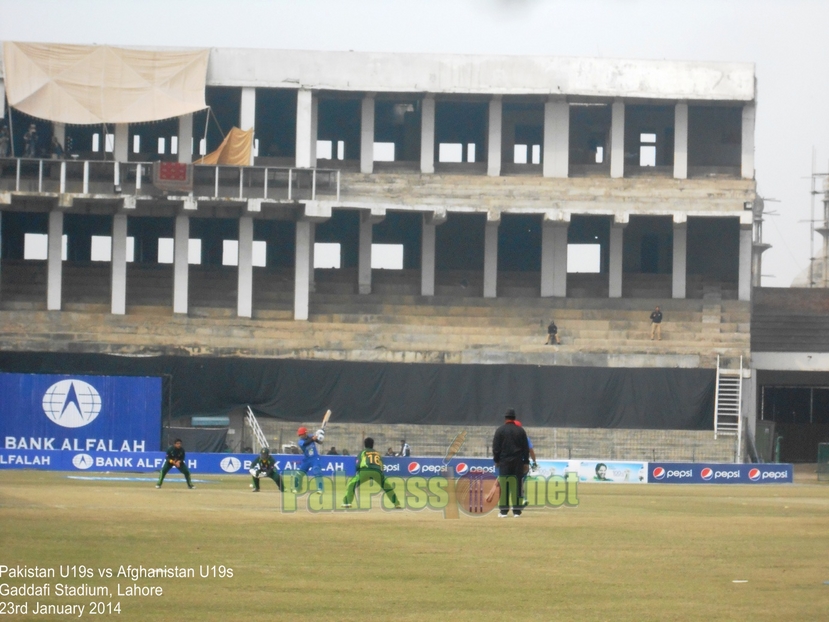 Pakistan U19s vs Afghanistan U19s, Gaddafi Stadium, Lahore