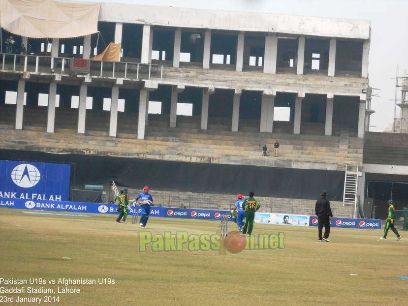 Pakistan U19s vs Afghanistan U19s, Gaddafi Stadium, Lahore