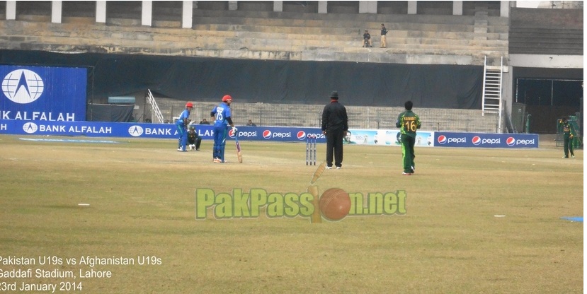 Pakistan U19s vs Afghanistan U19s, Gaddafi Stadium, Lahore