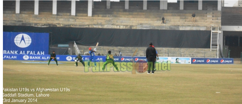 Pakistan U19s vs Afghanistan U19s, Gaddafi Stadium, Lahore