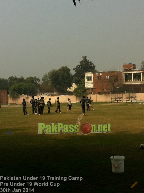 Pakistan Under-19 World Cup Training Camp 2014