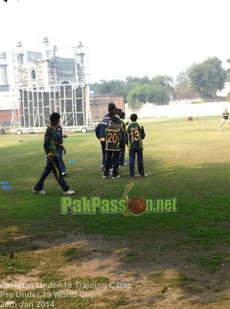 Pakistan Under-19 World Cup Training Camp 2014