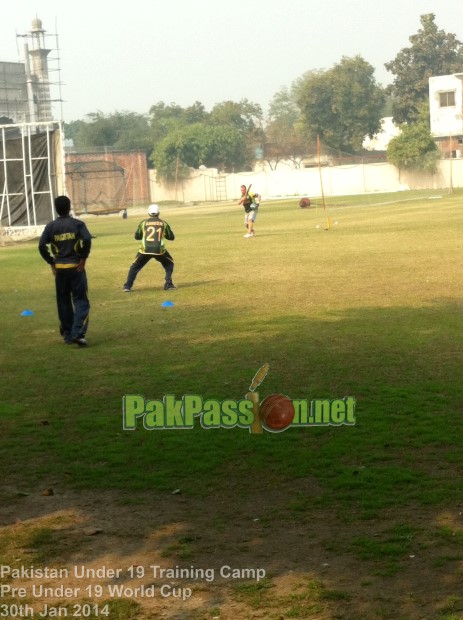 Pakistan Under-19 World Cup Training Camp 2014