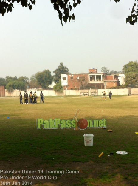 Pakistan Under-19 World Cup Training Camp 2014