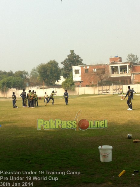 Pakistan Under-19 World Cup Training Camp 2014