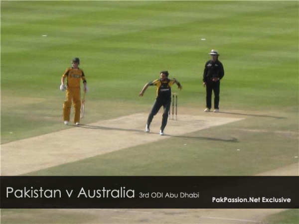 Pakistan v Australia - 3rd ODI at Abu Dhabi