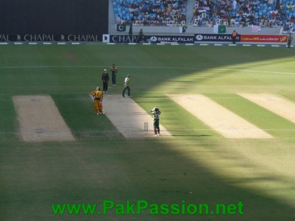 Pakistan v Australia in 2009