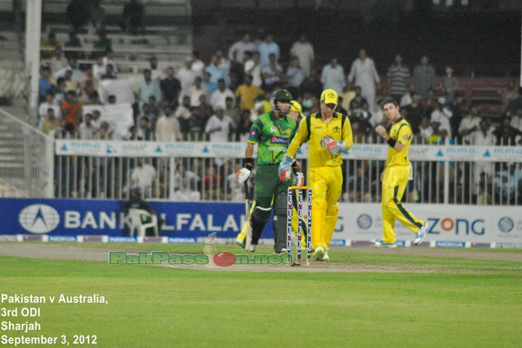 Pakistan vs Australia 3rd Odi 2012