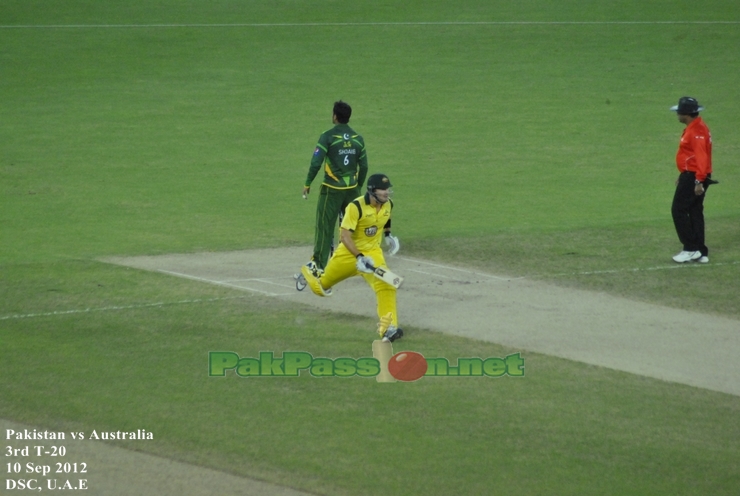 Pakistan vs Australia 3rd T20 Dubai