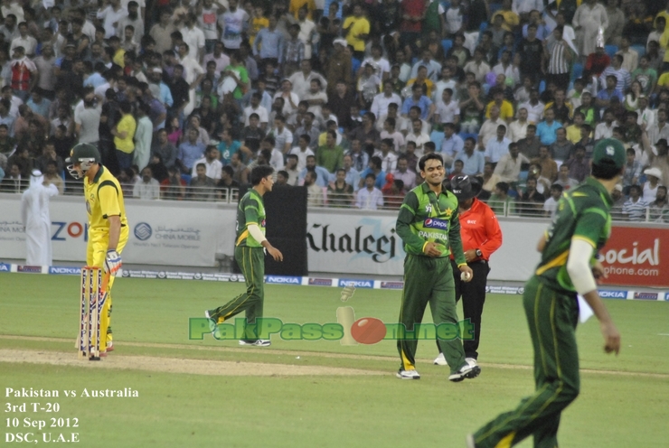 Pakistan vs Australia 3rd T20 Dubai