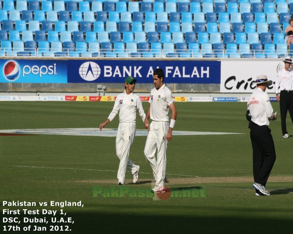 Pakistan vs England | First Test : Day 1 | 17 January 2012 | Dubai Sports C