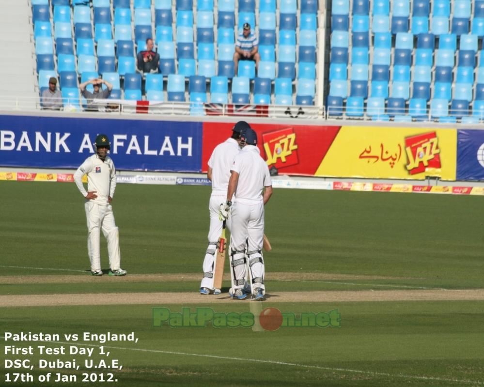 Pakistan vs England | First Test : Day 1 | 17 January 2012 | Dubai Sports C