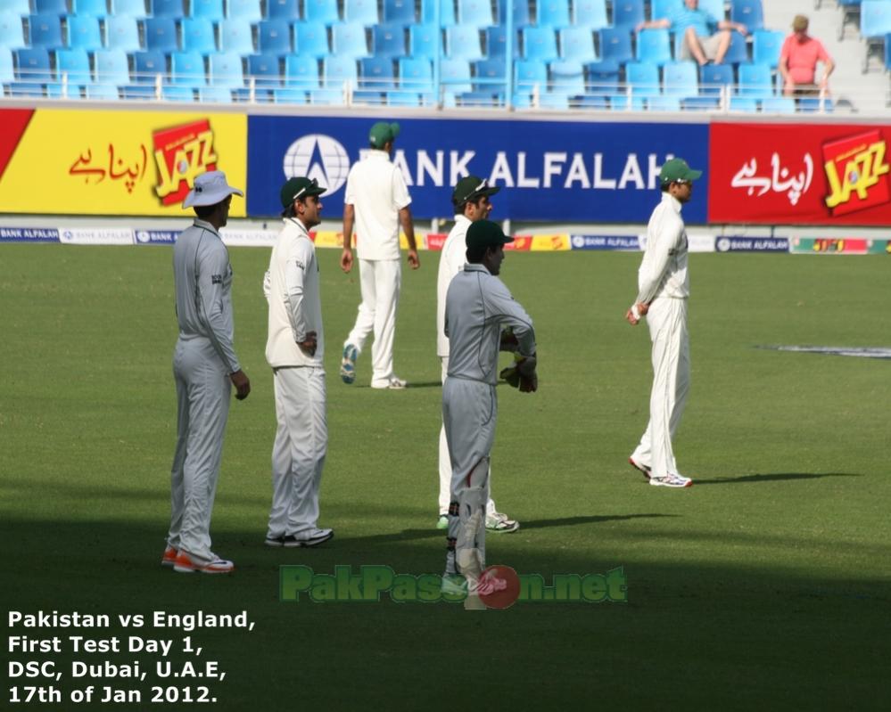 Pakistan vs England | First Test : Day 1 | 17 January 2012 | Dubai Sports C