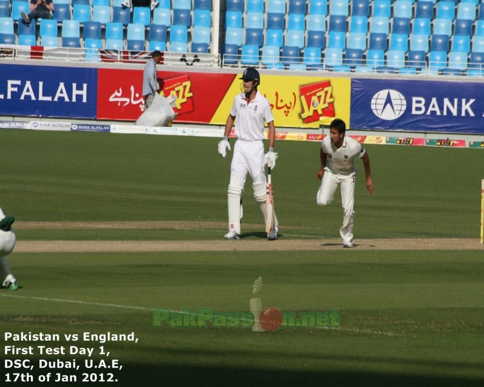 Pakistan vs England | First Test : Day 1 | 17 January 2012 | Dubai Sports C