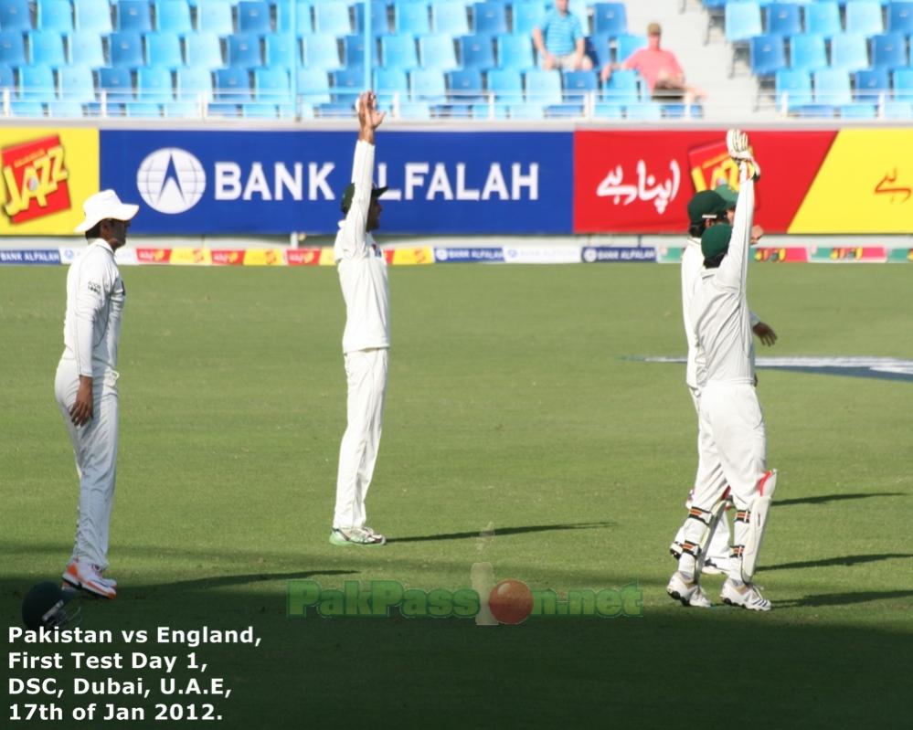 Pakistan vs England | First Test : Day 1 | 17 January 2012 | Dubai Sports C