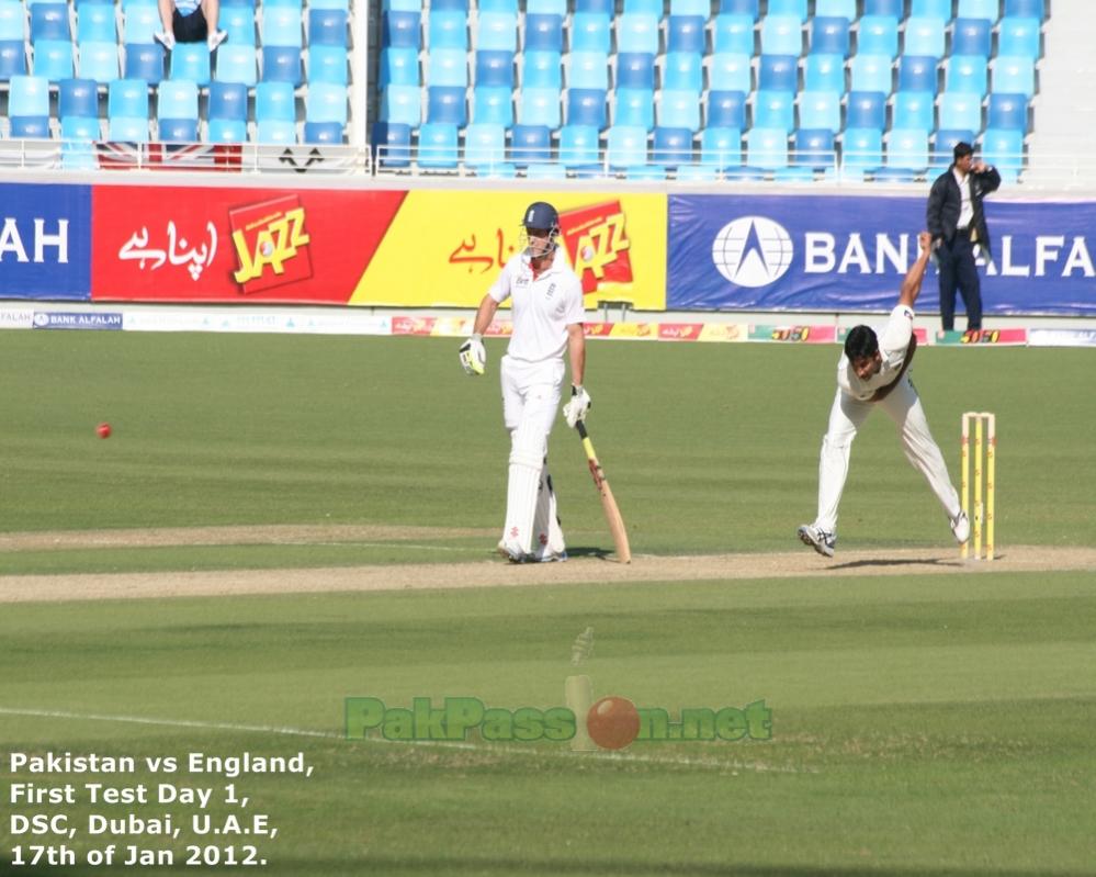 Pakistan vs England | First Test : Day 1 | 17 January 2012 | Dubai Sports C