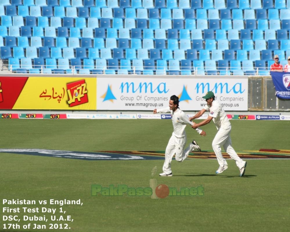 Pakistan vs England | First Test : Day 1 | 17 January 2012 | Dubai Sports C