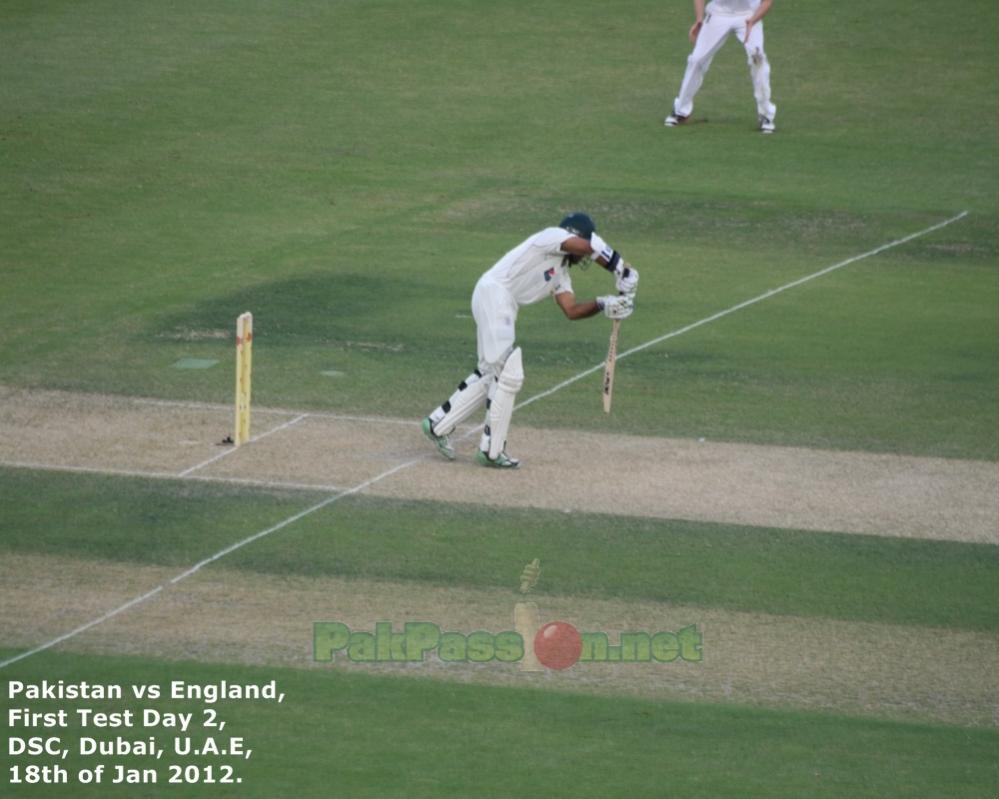 Pakistan vs England | First Test : Day 2 | 18 January 2012 | Dubai |