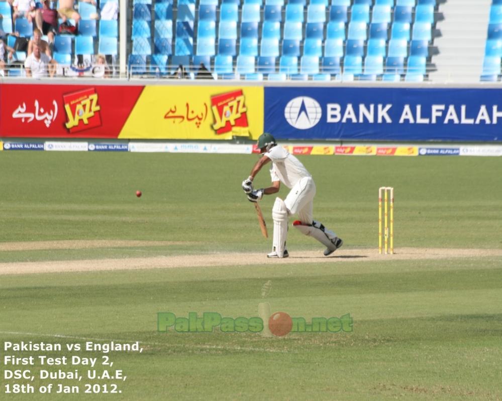 Pakistan vs England | First Test : Day 2 | 18 January 2012 | Dubai |