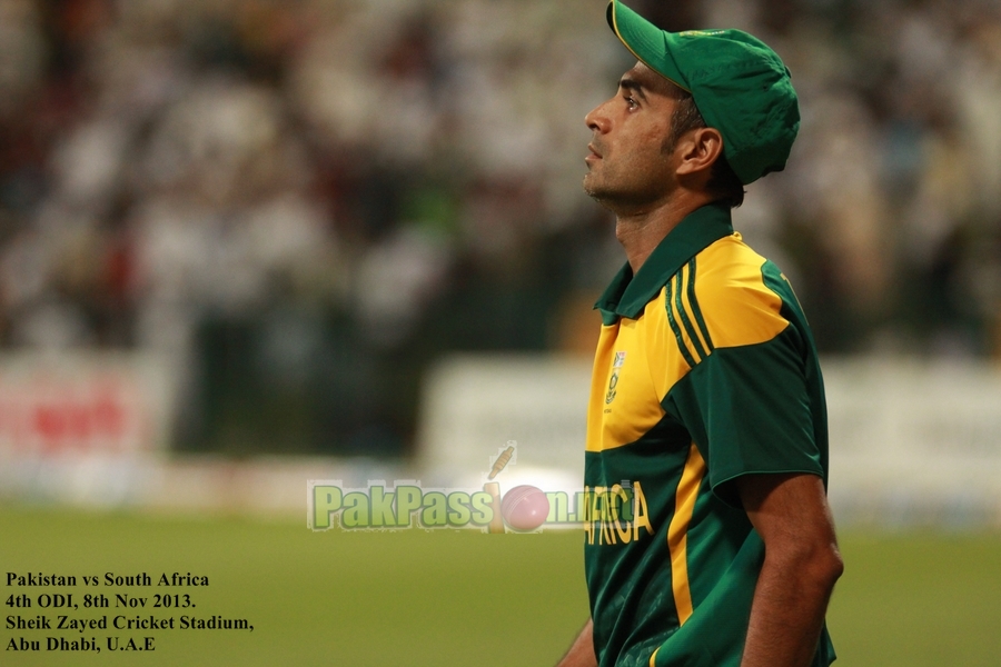 Pakistan VS South Afirca - 4th ODI - Dubai - 8th November 2013