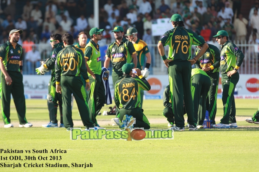 Pakistan vs South Africa, 1st ODI, Sharjah